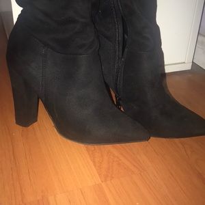 Shoes - Black Over the Knee Boots Shoes - Black Over the Knee Boots